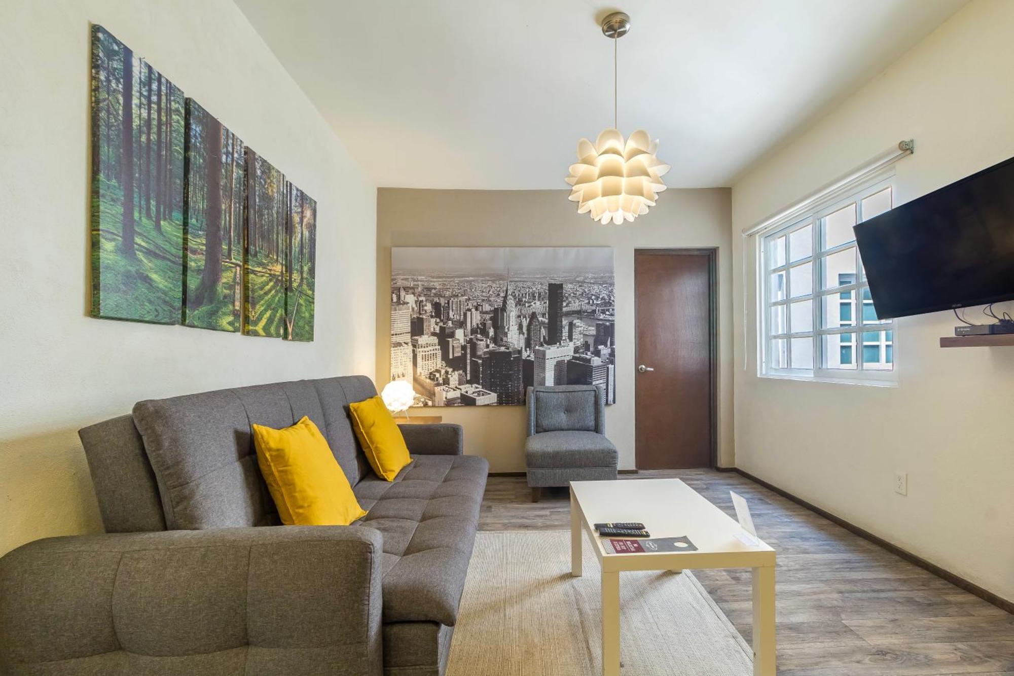 Om 686 Urban Lofts Narvarte Kota Meksiko Bagian luar foto