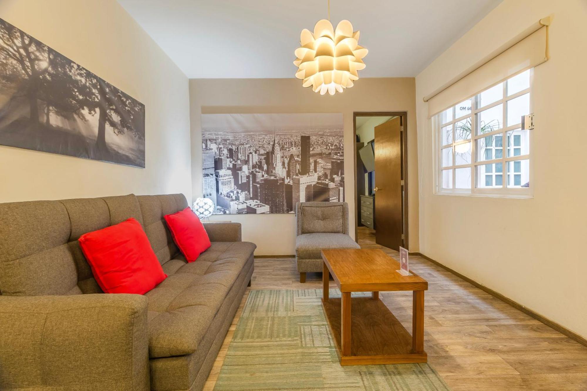 Om 686 Urban Lofts Narvarte Kota Meksiko Bagian luar foto
