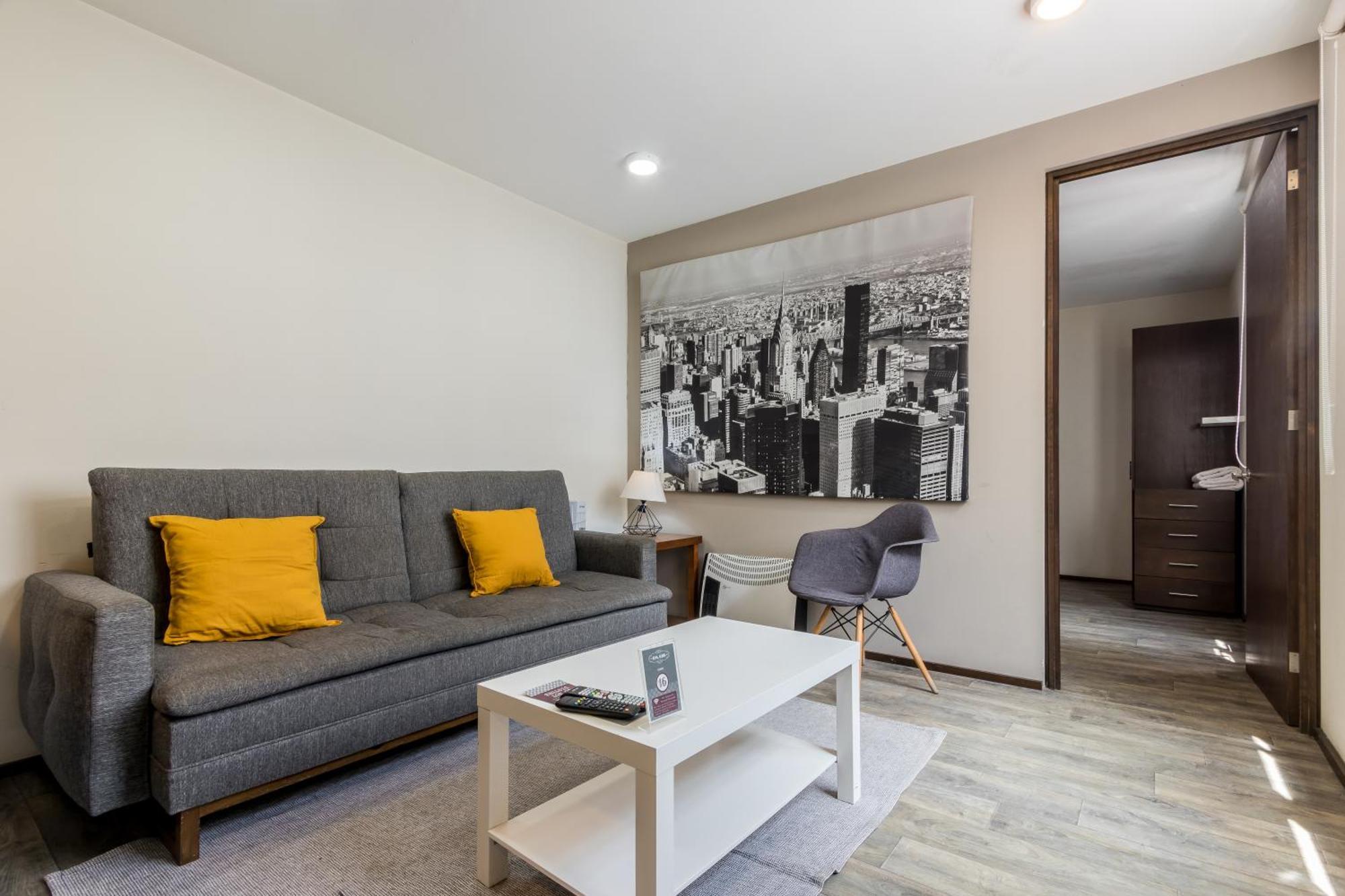 Om 686 Urban Lofts Narvarte Kota Meksiko Bagian luar foto